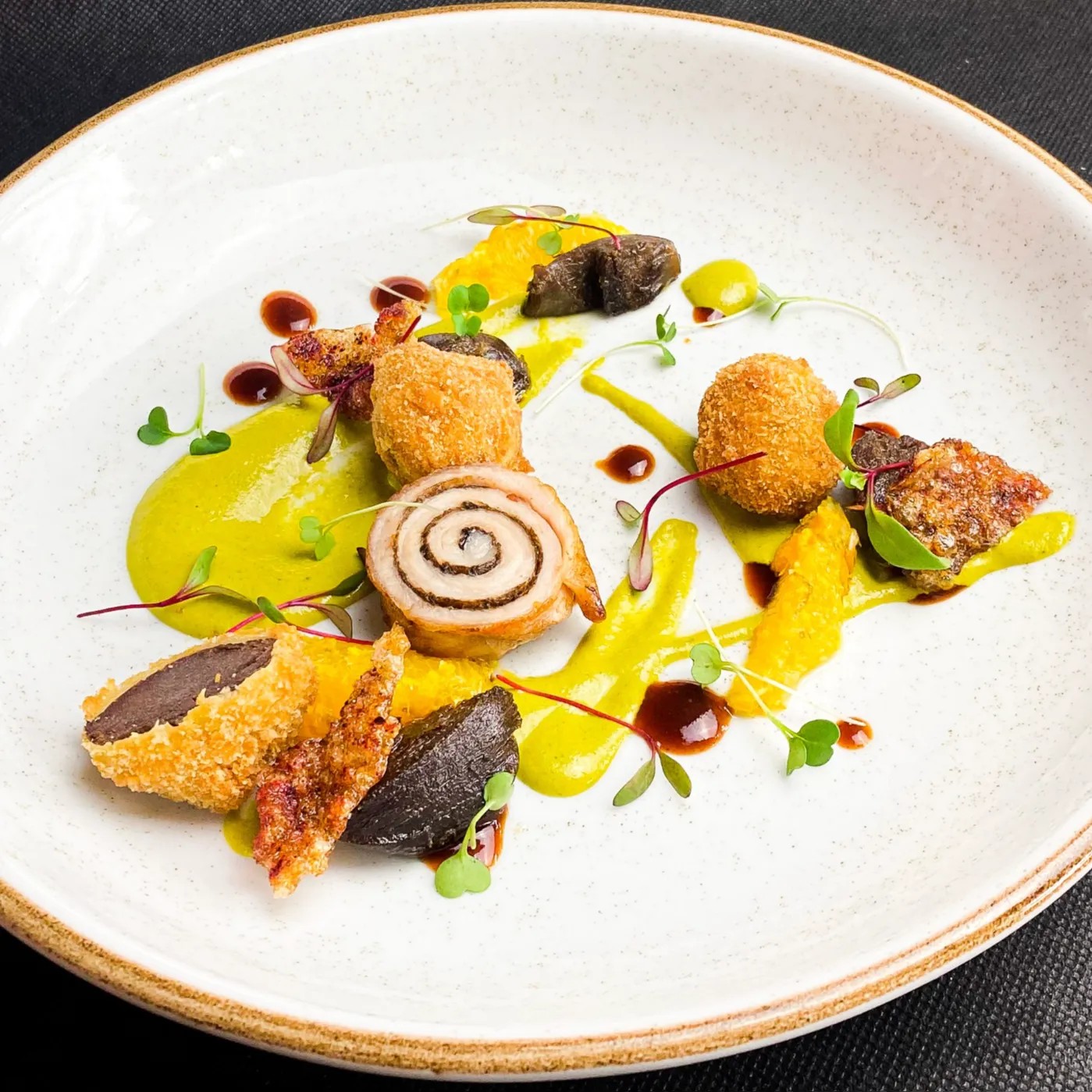 Creación culinaria exclusiva